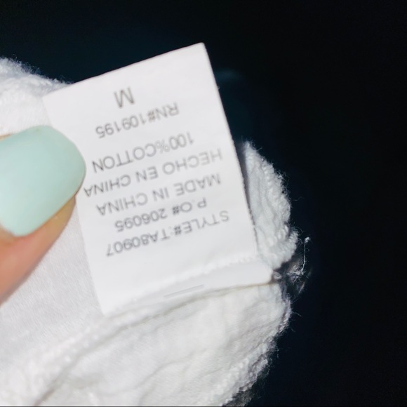 Beautiful Love J Off The Shoulder Boho Chic Crochet Smock Top Size M - Picture 3 of 10